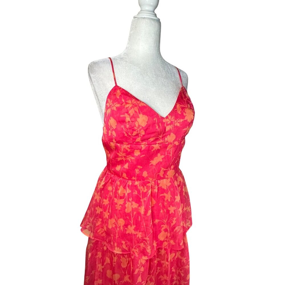 Amanda Uprichard Thaddea Maxi Dress in Brookeside Medium New Womens Gown - Picture 7 of 15